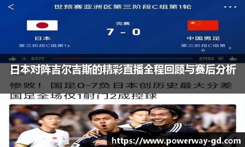日本对阵吉尔吉斯的精彩直播全程回顾与赛后分析